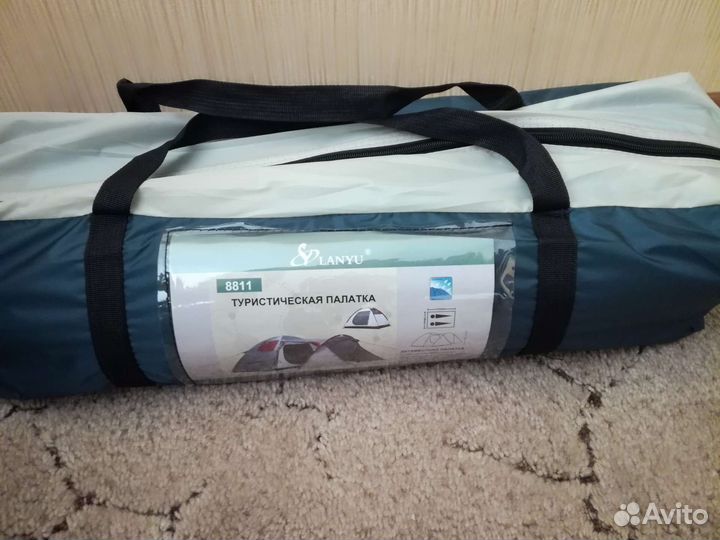 Туристическая палатка 2х местная