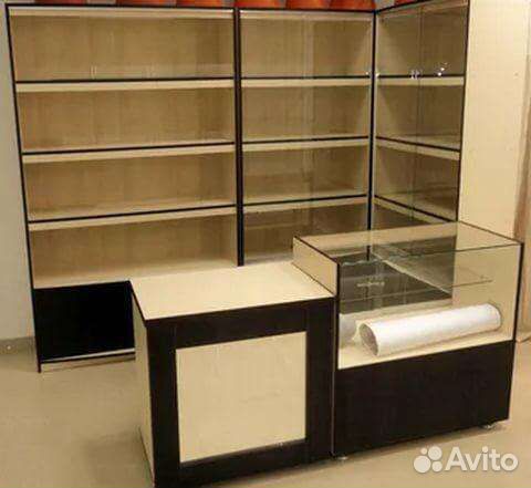 Стеллажи и прилавки от фабрики