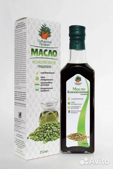 Конопляное масло