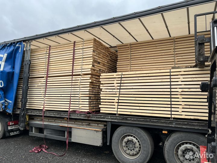 Доска обрезная 25х150