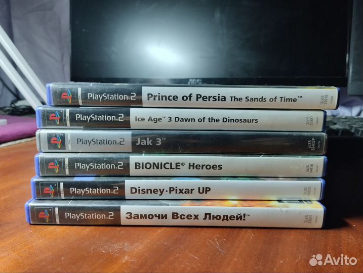 Диски для PS2 (Playstation 2)