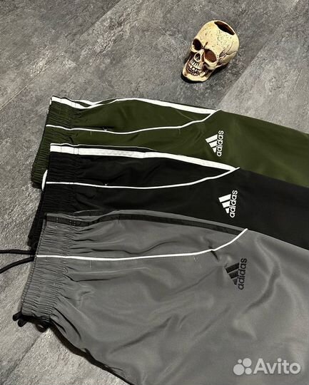 Спортивные штаны Adidas на манжетах (46-54)