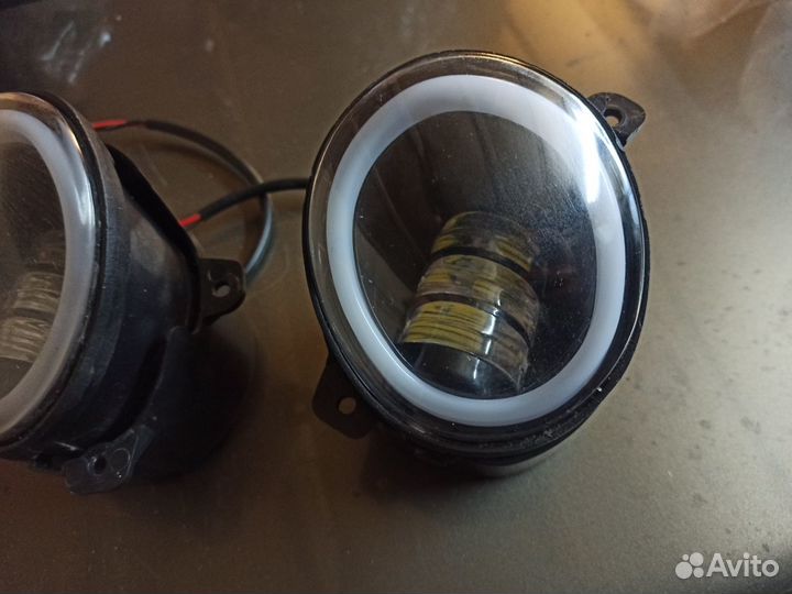 Противотуманные светодиодные фары Лада 1118,2190