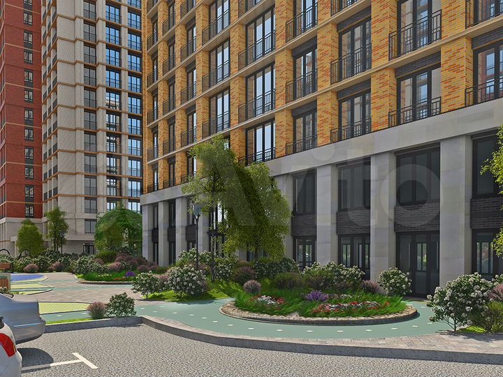 2-к. квартира, 52,8 м², 14/21 эт.