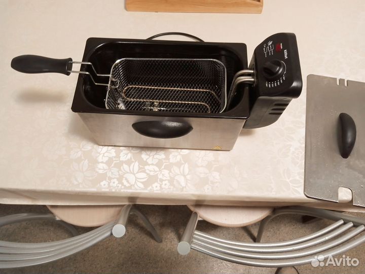 Фритюрница Kitfort, кт-2022, серый металлик