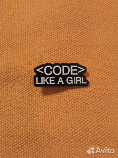 Значки пин металлические. Я айтишник