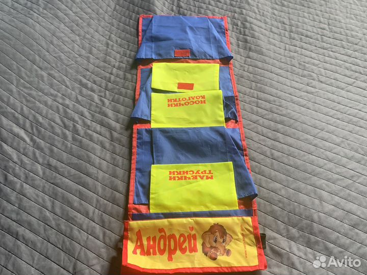 Карман на шкафчик в детский сад