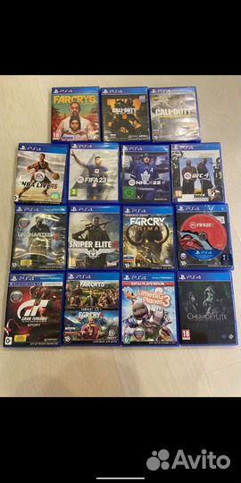Диски Sony PS4