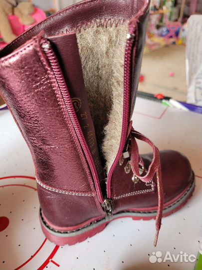Сапоги зимние для девочки