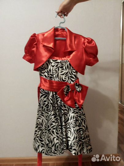 Детское нарядное платье 122 128