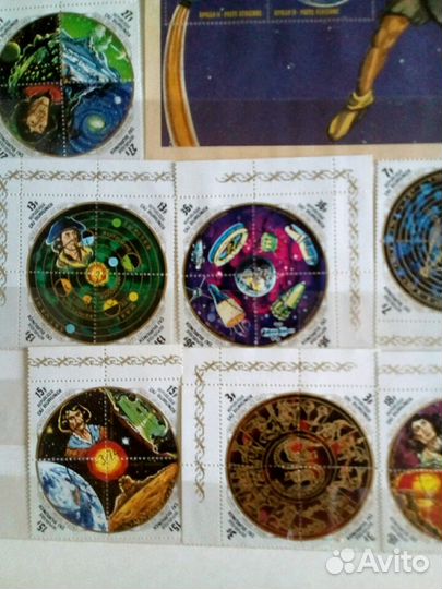 Марки космос