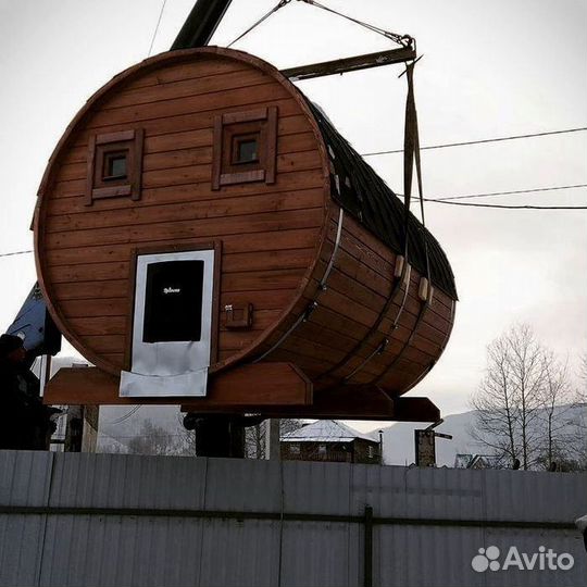 Баня бочка 4 м