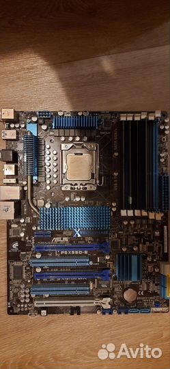 Материнская плата Asus P6X58D-E + i7 960 + 5 gb