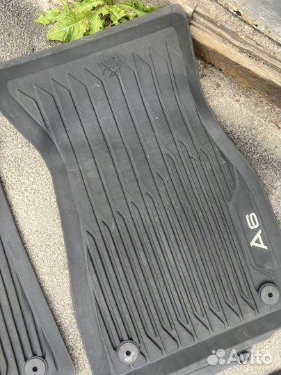 Коврики резиновые audi a 6 оригинал C8 кузов