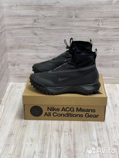 Кроссовки nike acg mountain fly gore tex черные