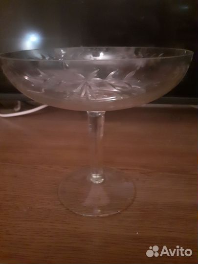 Ваза (фруктовница) резьба СССР