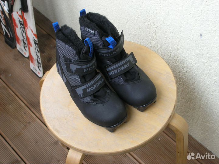 Ботинки для беговых лыж детские (37)