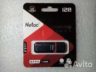 Флешка Netac USB 3.0 128Gb. Новая
