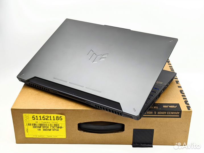 Игровой asus TUF RTX4070/R9 7940HS/16/512/2K/165Hz