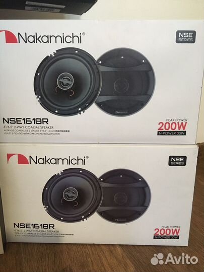 Автомобильные динамики Nakamichi 16см