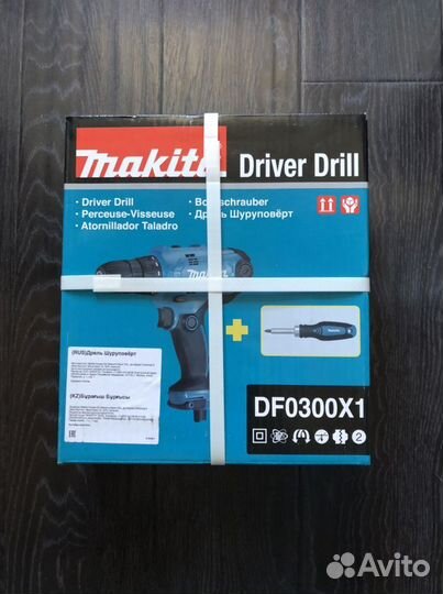 Дрель-шуруповёрт Makita Driver Drill (новый)