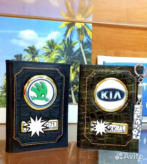 Обложки на документы.Кожа в наличии разные