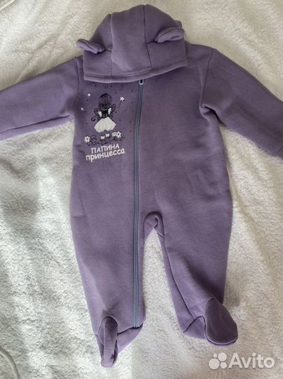 Комбинезон для девочки 68