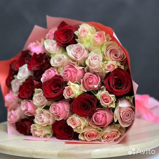 Букет из 51 розы