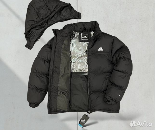 Куртки зимние мужские Adidas теплые до -30