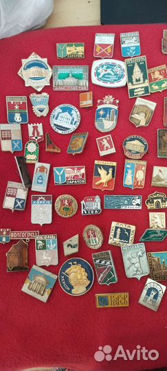 Значки города СССР