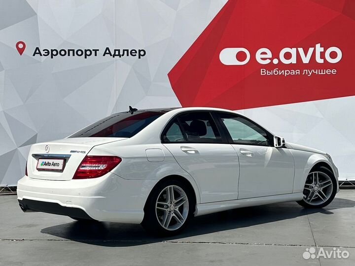 Mercedes-Benz C-класс 1.6 AT, 2012, 186 000 км