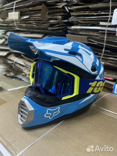 Шлем для мотокросса FOX