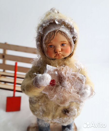 Новогодние игрушки ватные