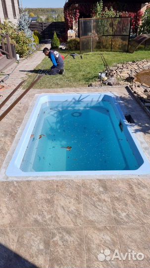 Бассейн 3х2 под ключ в Москве