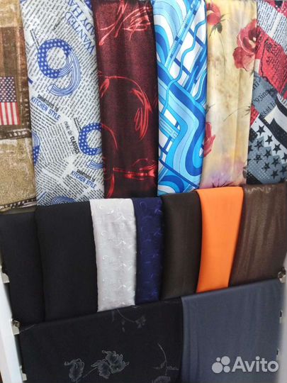Ткани разного метража