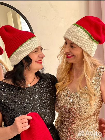 Шапка на Новый год