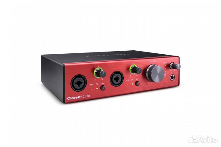 Внешняя звуковая карта Focusrite Clarett+ 2Pre USB