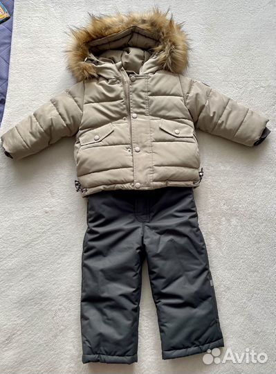 Зимний костюм для мальчика 80
