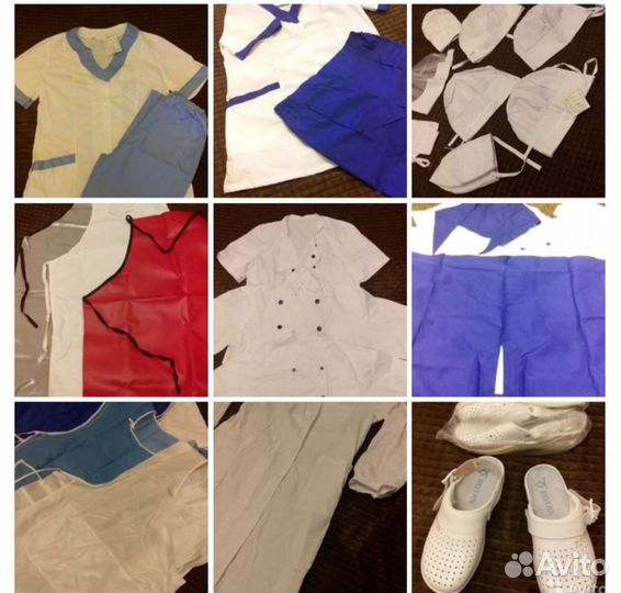 Поварская или медицинская спецодежда