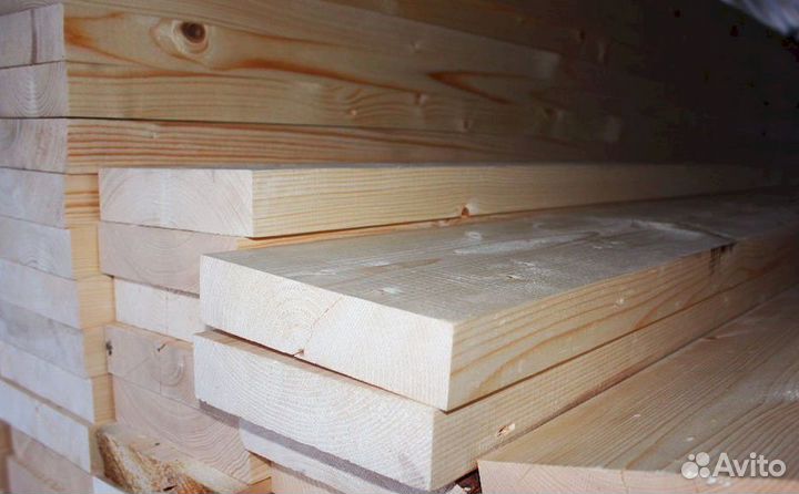 Доска сухая строганная сорт ав