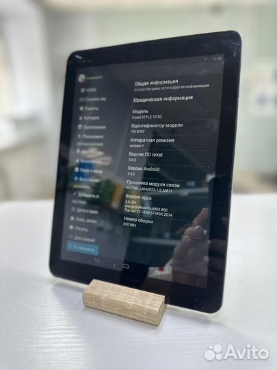 Планшета Texet X-pad Style 10 3G TM-9767