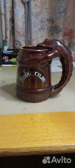 Кружка керамическая ручная работа