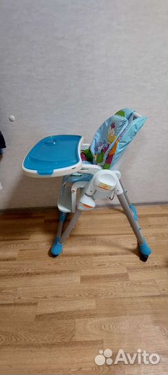 Детский стульчик для кормления chicco и шезлонг