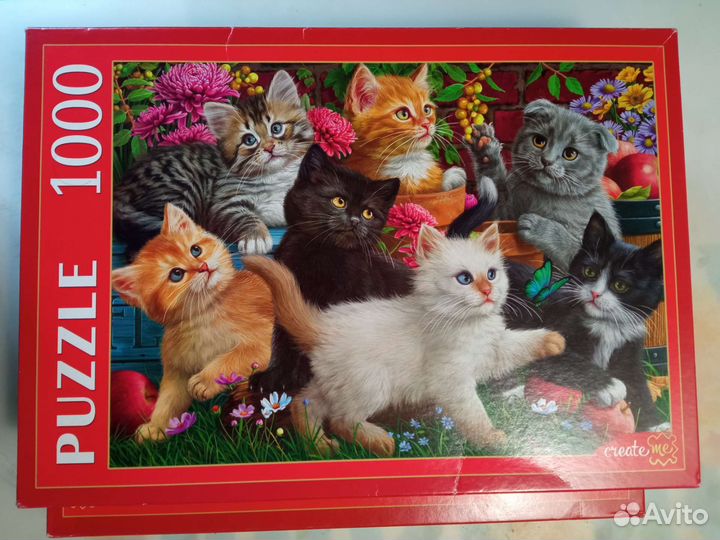 Пазлы 3 штуки