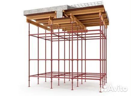 Стойка телескопическая для опалубки перекрытий 3.7