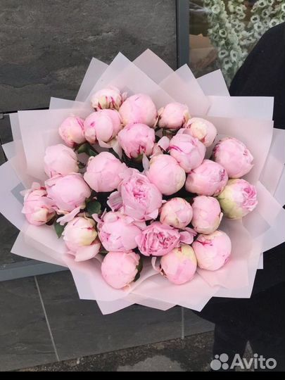 Пионы премиум букет пионов доставка