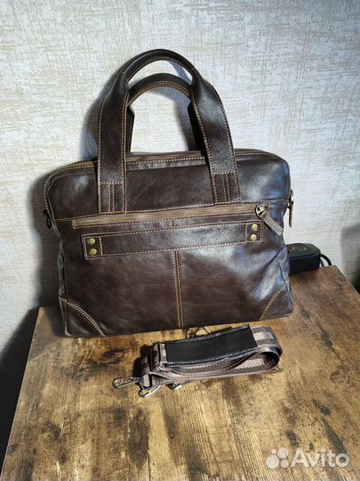 Сумка мужская натуральная кожа новая