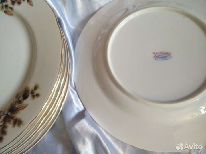 Тарелки Япония Винтаж фарфор 70е