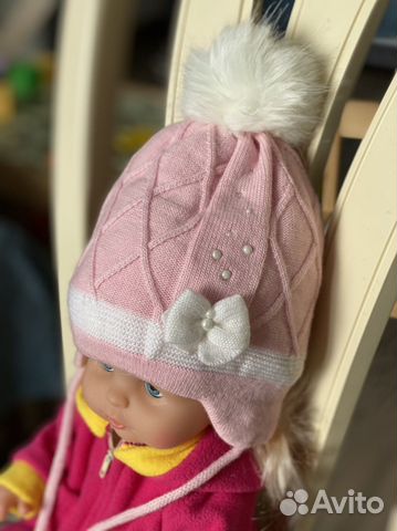 Шапка зимняя для девочки