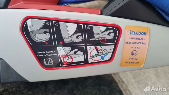 Автокресло Babyton Comfort Fix, 15-36 кг